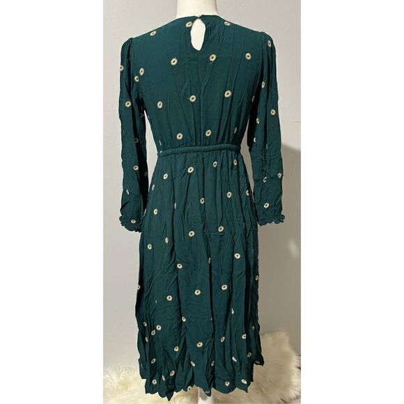 In Loom Hazel Embroidered Bohemian all over speckled floral M - Picture 10 of 12